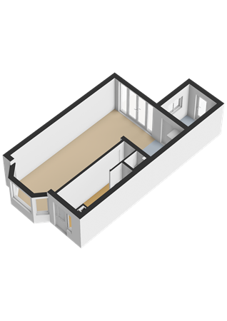 Floorplan - Beethovenlaan 17, 3533 ER Utrecht